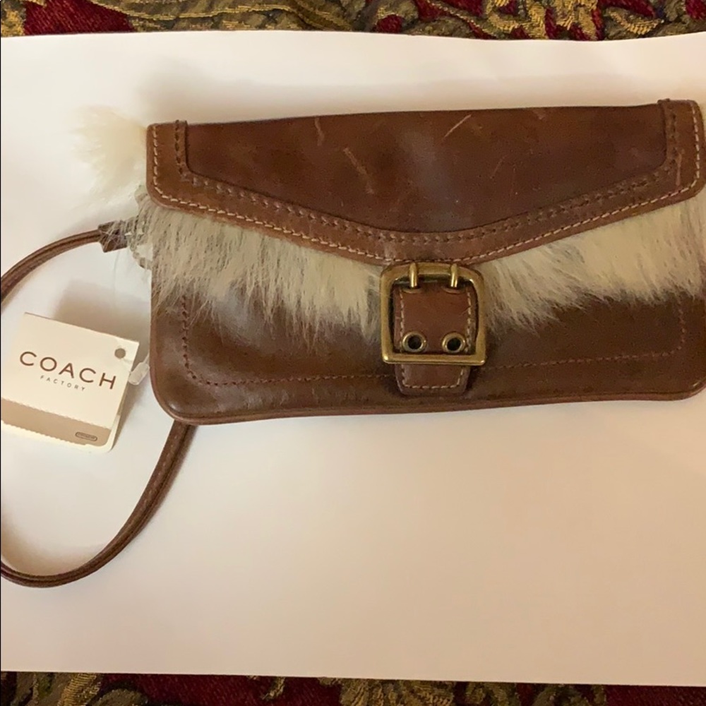 Coach vintage wristlet